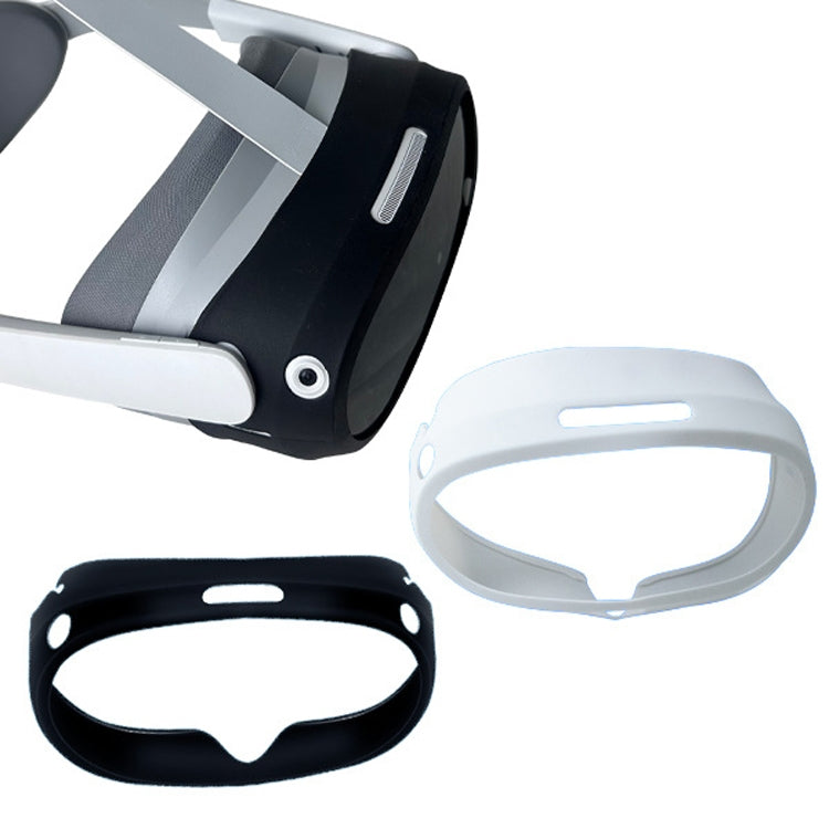 For Pico 4 VR Glasses Silicone Protective Cover(Black) - VR Accessories by PMC TechLife | Online Shopping South Africa | PMC TechLife | Buy Now Pay Later Mobicred