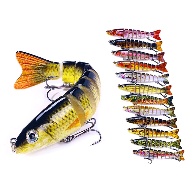 HENGJIA JM064 Multi-section Fish Minnow Bionic Fake Lures Sea Fishing Sinking Lures, Size: 12.8cm 18g(12) - Fishing Lures by HENGJIA | Online Shopping South Africa | PMC TechLife | Buy Now Pay Later Mobicred