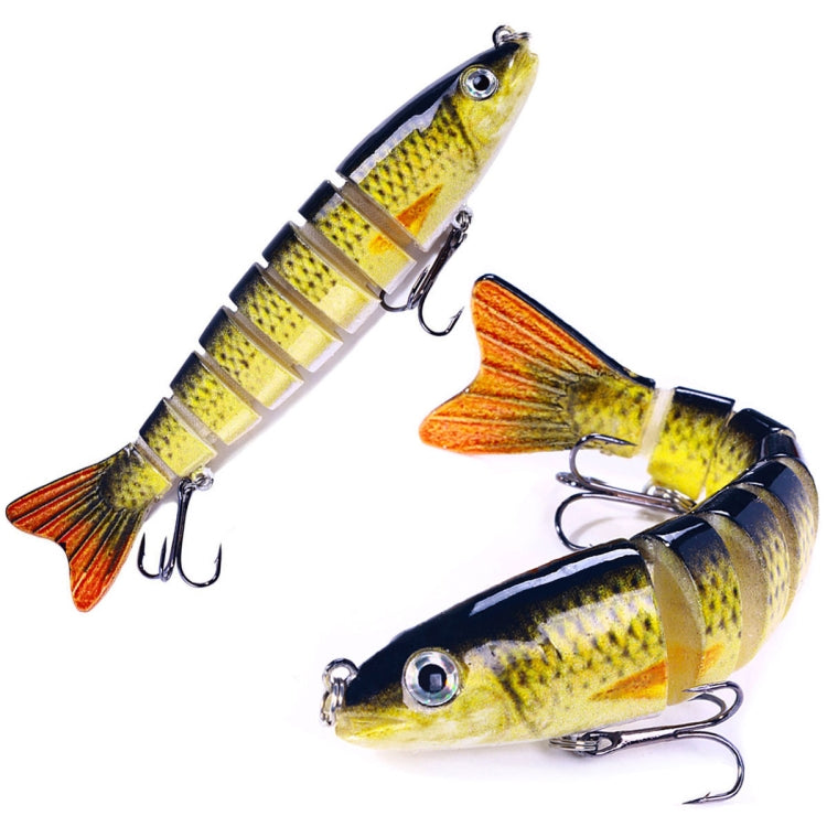 HENGJIA JM064 Multi-section Fish Minnow Bionic Fake Lures Sea Fishing Sinking Lures, Size: 12.8cm 18g(3) - Fishing Lures by HENGJIA | Online Shopping South Africa | PMC TechLife | Buy Now Pay Later Mobicred