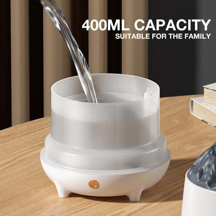 HS01 Simulation Flame Humidifier Home Aromatherapy Machine With Night Light(Black) - free shipping - PMC TechLife - Order now!