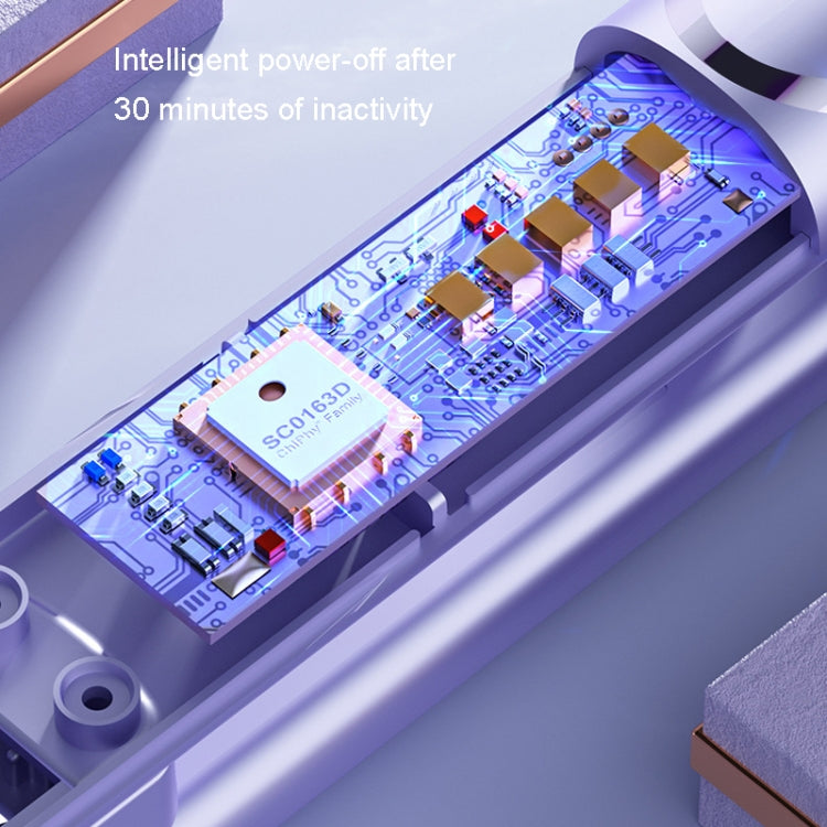 LTBEAR Negative Ion Straightening Curling Hair Wet and Dry Clipper Anti Hot Curling Iron, CN Plug(Ivory White) - free shipping - PMC TechLife - Order now!