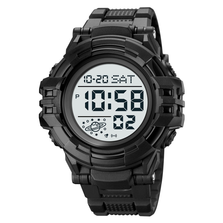 SKMEI 2003 Multifunctional Back Light Sports Watch Mens Countdown Date Alarm Clock Watch(Black White Machine) - free shipping - PMC TechLife - Order now!