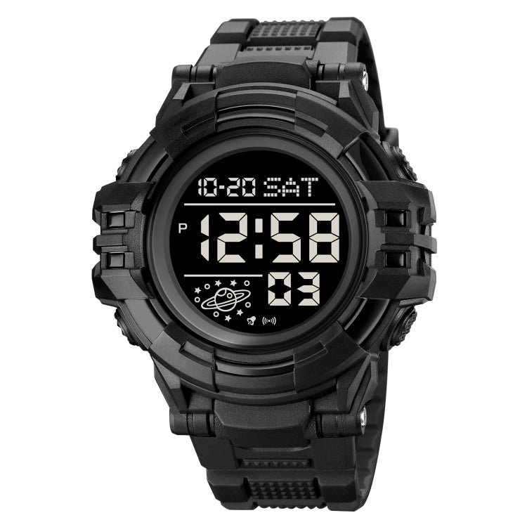 SKMEI 2003 Multifunctional Back Light Sports Watch Mens Countdown Date Alarm Clock Watch(Black Black Machine) - free shipping - PMC TechLife - Order now!