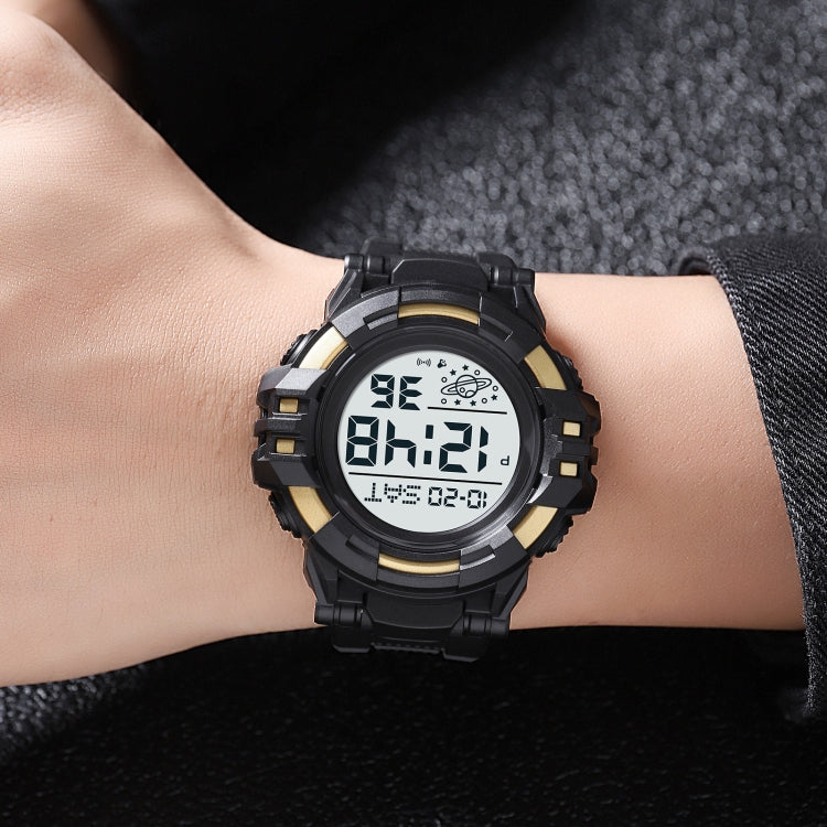 SKMEI 2003 Multifunctional Back Light Sports Watch Mens Countdown Date Alarm Clock Watch(Rose Gold White Machine) - free shipping - PMC TechLife - Order now!
