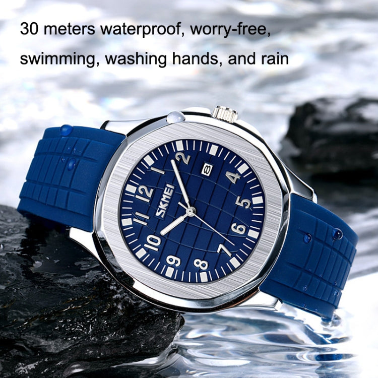 SKMEI 9286 Outdoor Sports Multifunctional Men Waterproof Quartz Watch(White) - free shipping - PMC TechLife - Order now!