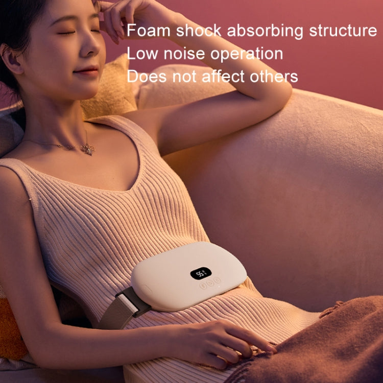 4000mAh Intelligent Massage Warming Belt Digital Electric Abdominal and Waist Massager(Yellow) - free shipping - PMC TechLife - Order now!
