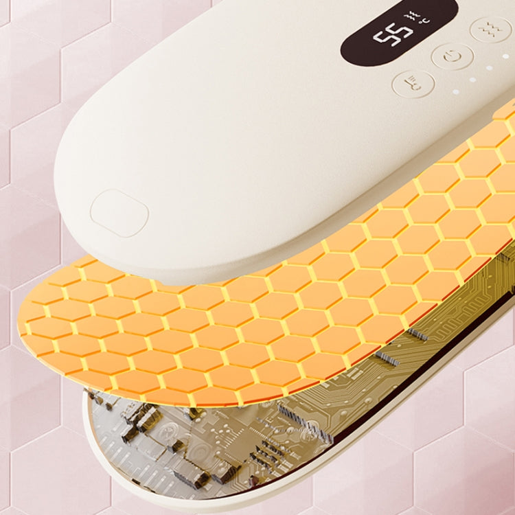 2000mAh Intelligent Massage Warming Belt Digital Electric Abdominal and Waist Massager(Yellow) - free shipping - PMC TechLife - Order now!