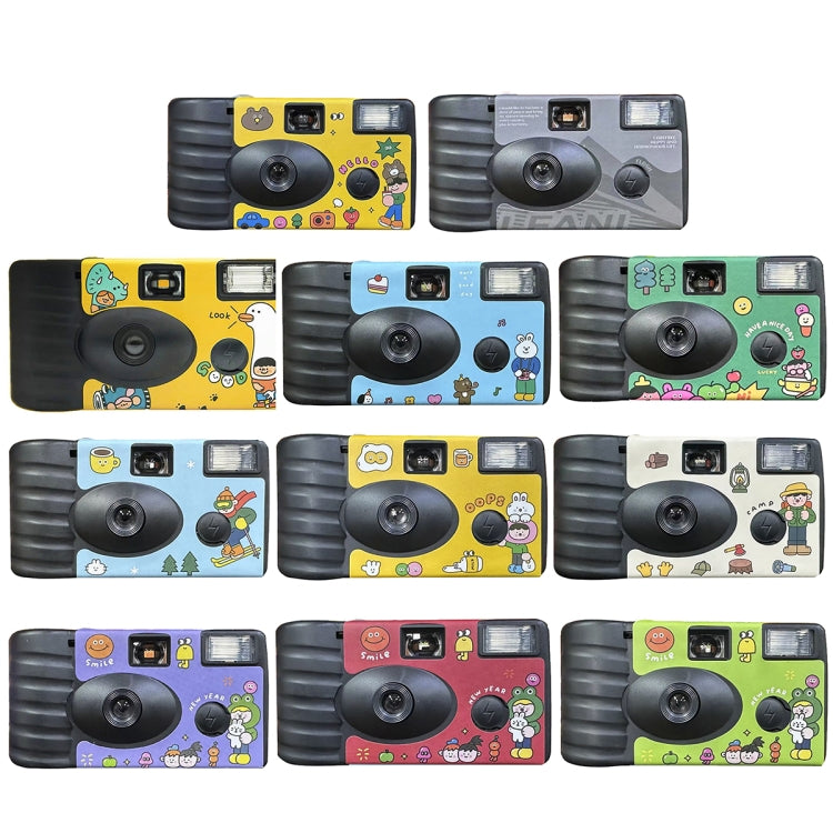 27pcs Holidays Retro Film Camera Waterproof Cartoon Decorative Stickers without Camera - Children Cameras by PMC Jewellery | Online Shopping South Africa | PMC Jewellery | Buy Now Pay Later Mobicred