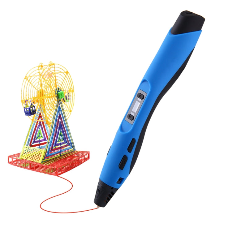 SL-300  3D Printing Pen 8 Speed Control High Temperature Version Support PLA/ABS Filament With UK Plug(Dark Blue) - 3D Printer by PMC Jewellery | Online Shopping South Africa | PMC Jewellery | Buy Now Pay Later Mobicred