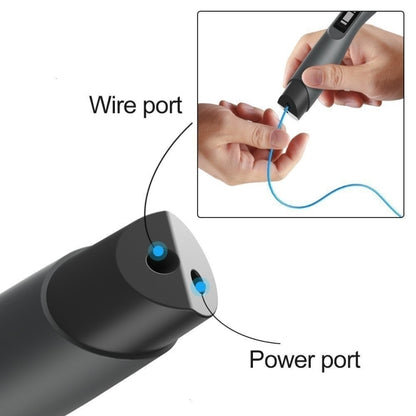 SL-300  3D Printing Pen 8 Speed Control High Temperature Version Support PLA/ABS Filament With UK Plug(Black -green) - 3D Printer by PMC Jewellery | Online Shopping South Africa | PMC Jewellery | Buy Now Pay Later Mobicred