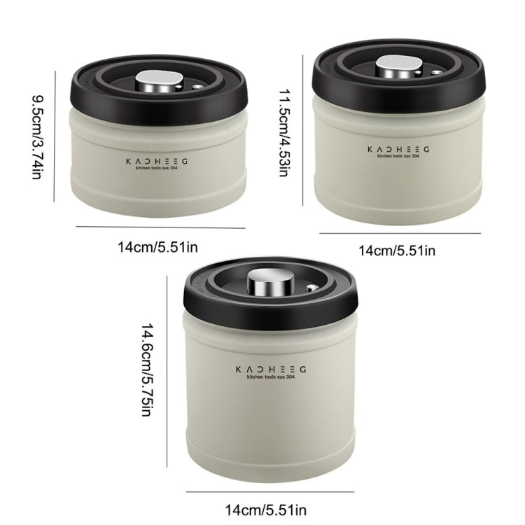 Kacheeg Sealing Can Pressed Vacuum Coffee Bean Tea Cans, Capacity: 1600ml - free shipping - PMC TechLife - Order now!