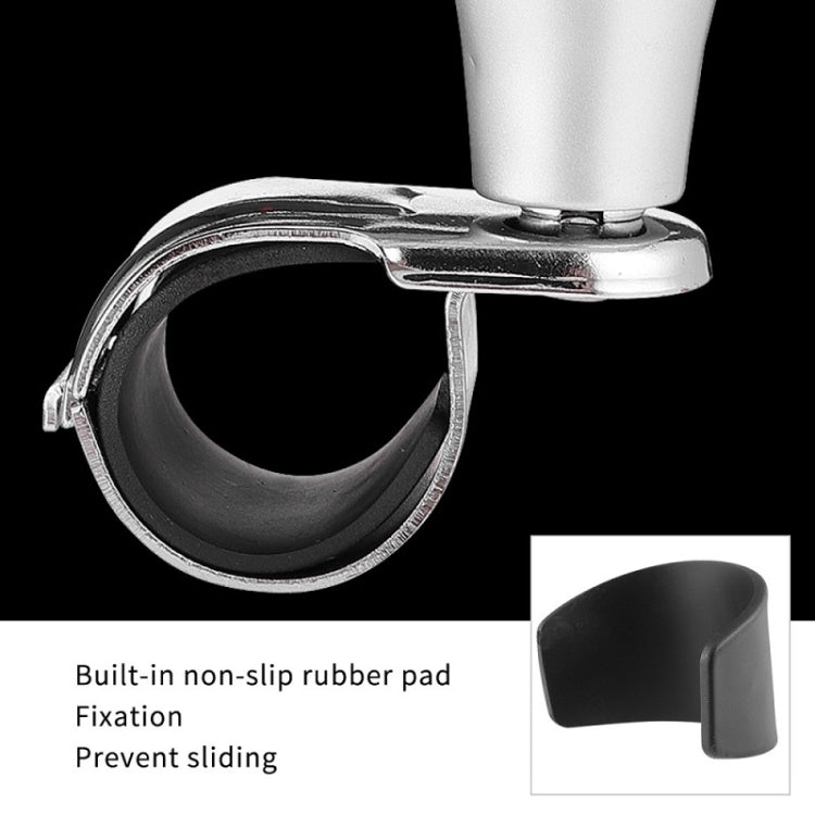 Car Steering Wheel Booster Ball Assist With Compass(B Model Black) - Steering Wheel Accessories by PMC TechLife | Online Shopping South Africa | PMC TechLife | Buy Now Pay Later Mobicred