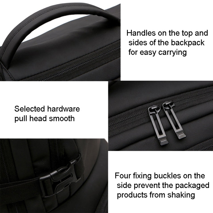 For DJI Mavic 3 Classic Storage Bag Backpack Can Accommodate 15 Inch Laptop & Tablet(Black) - Backpacks & Bags by PMC Jewellery | Online Shopping South Africa | PMC Jewellery | Buy Now Pay Later Mobicred