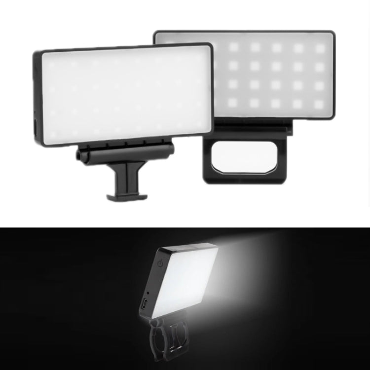 Outdoor Live Photography Multi-angle Brightness Adjustment Mobile Phone Fill Light, Specification: Monochrome White Light - Selfie Light by PMC Jewellery | Online Shopping South Africa | PMC Jewellery | Buy Now Pay Later Mobicred