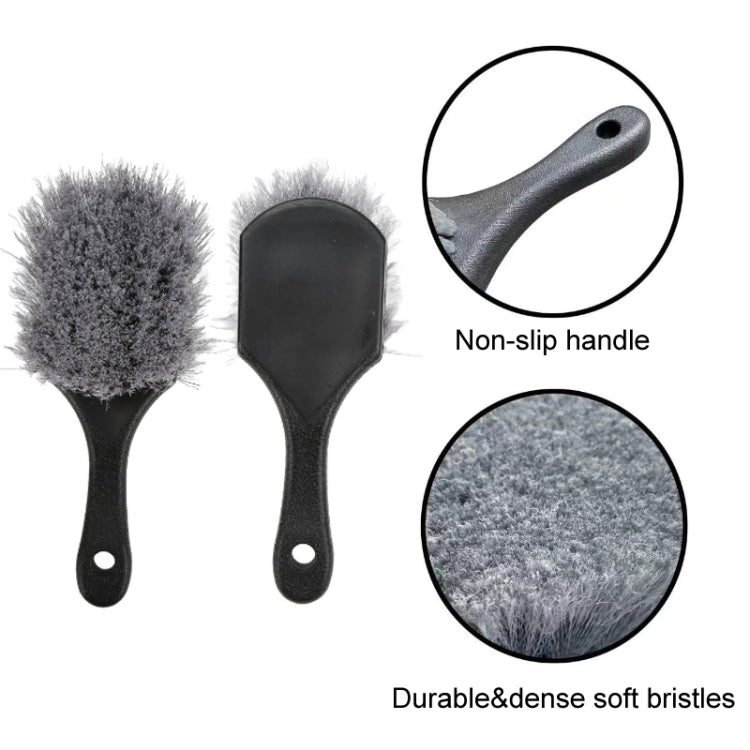 Multi-functional Wheel Washing Brush Carpet Cleaning Soft Brush, Color: Blue Gray - Car washing supplies by PMC TechLife | Online Shopping South Africa | PMC TechLife | Buy Now Pay Later Mobicred