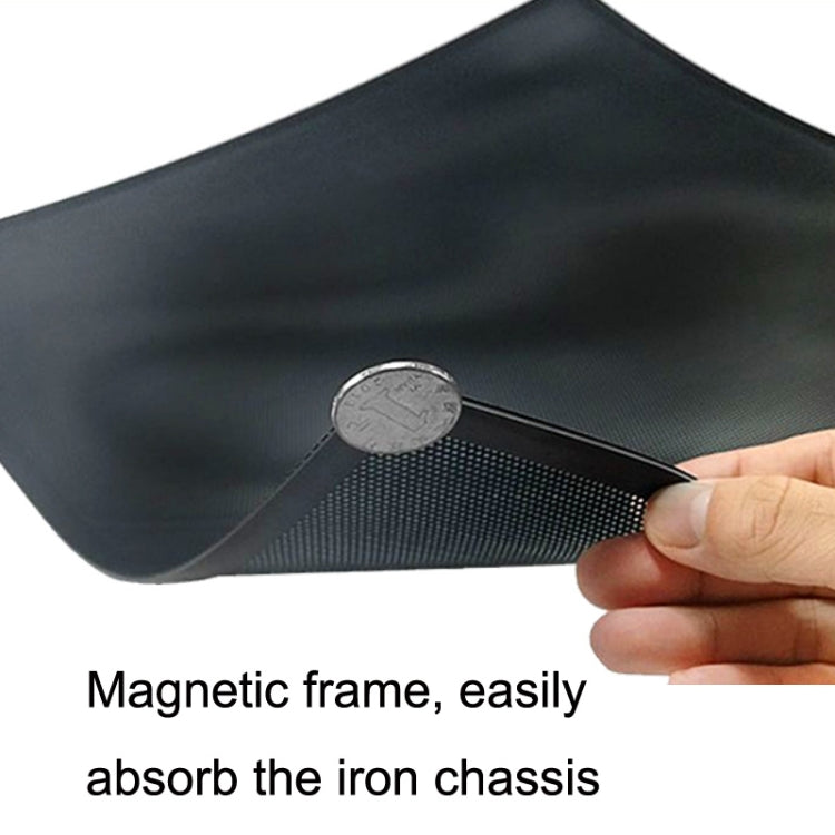 10pcs 14cm With Magnetic Suction PVC Cooling Fan Dust Net Desktop Computer Industrial Fan Filter Cover - Fan Cooling by PMC TechLife | Online Shopping South Africa | PMC TechLife