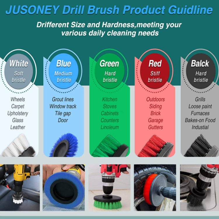 40 in 1  Car Air Conditioner Air Outlet Electric Drill Cleaning Brush - Car washing supplies by PMC Jewellery | Online Shopping South Africa | PMC Jewellery | Buy Now Pay Later Mobicred