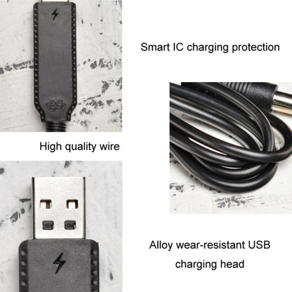 10pcs 3.7V IC Circuit Protection Lithium Battery USB Straight Head Charging Cable, Model: 2.5mm - Charging Cables by PMC Jewellery | Online Shopping South Africa | PMC Jewellery