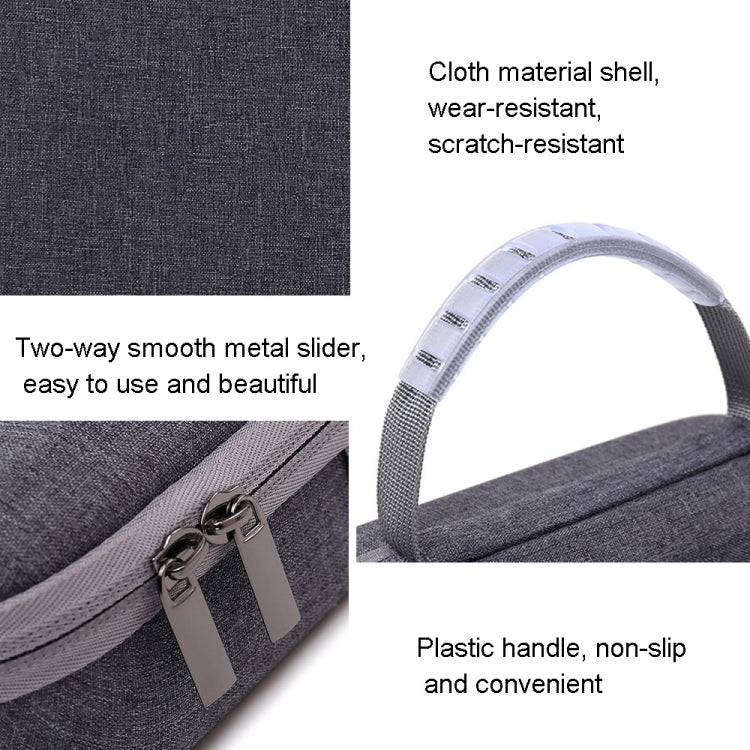 For DJI OSMO Mobile 6 Stabilizer BKano Storage Bag Shoulder Bag Messenger Bag(Gray) -  by PMC TechLife | Online Shopping South Africa | PMC TechLife | Buy Now Pay Later Mobicred