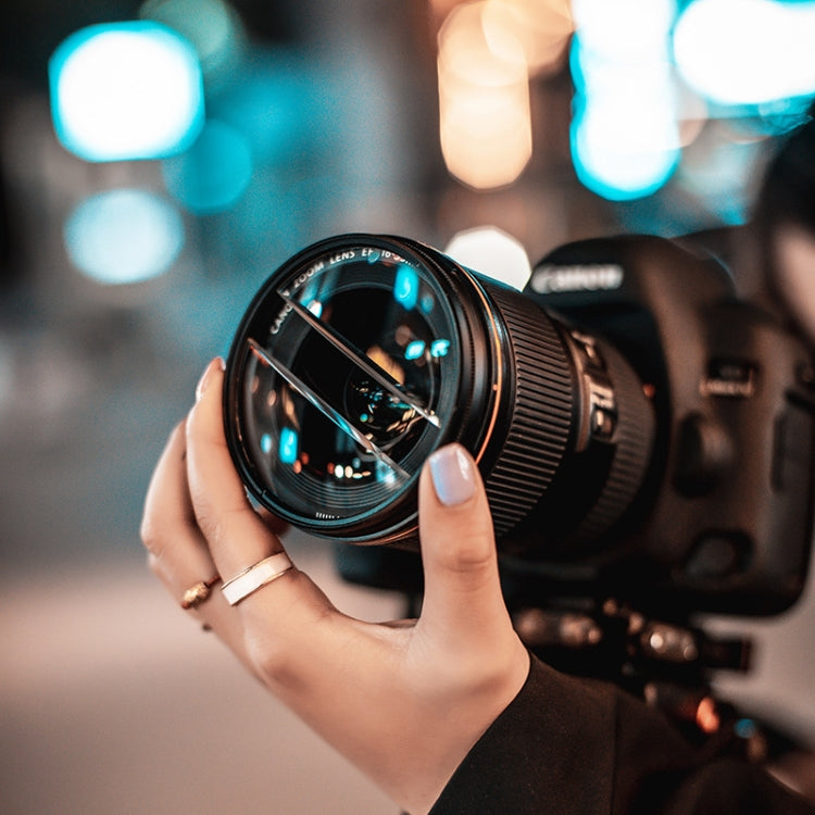 82mm Photography Foreground Blur Filter Double Half Moon SLR Accessories - Other Filter by PMC TechLife | Online Shopping South Africa | PMC TechLife | Buy Now Pay Later Mobicred