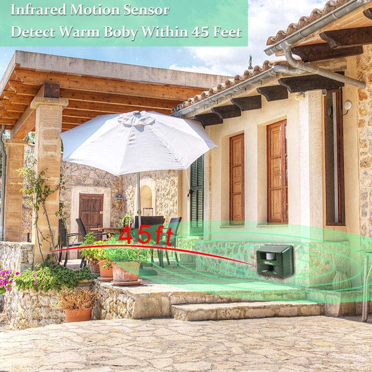 SK131 Garden Outdoor Ultrasonic Rat Repeller Snake Repelle Farm Animal Driving Device(UK Plug) - Outdoor Insect Repellent by PMC TechLife | Online Shopping South Africa | PMC TechLife | Buy Now Pay Later Mobicred
