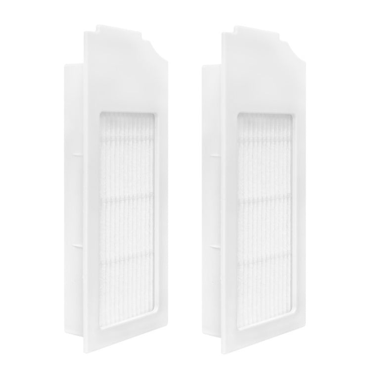 2pcs White Filter For Ecovacs X1 Onmi / X1 Turbo Vacuum Cleaner Accessories - Other Accessories by PMC Jewellery | Online Shopping South Africa | PMC Jewellery