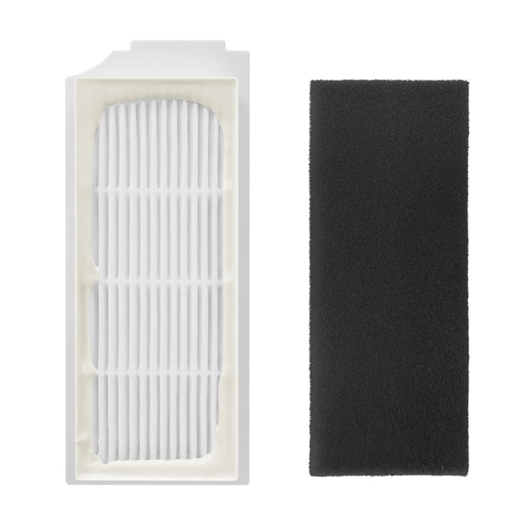 2pcs White Filter For Ecovacs X1 Onmi / X1 Turbo Vacuum Cleaner Accessories - Other Accessories by PMC Jewellery | Online Shopping South Africa | PMC Jewellery