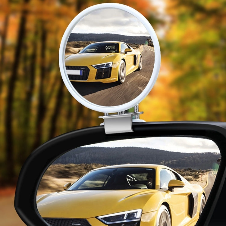 1pair Car Rearview Auxiliary Mirror Blind Spot Viewing Mirror(Black) - Convex Mirror & Accessories by PMC Jewellery | Online Shopping South Africa | PMC Jewellery | Buy Now Pay Later Mobicred