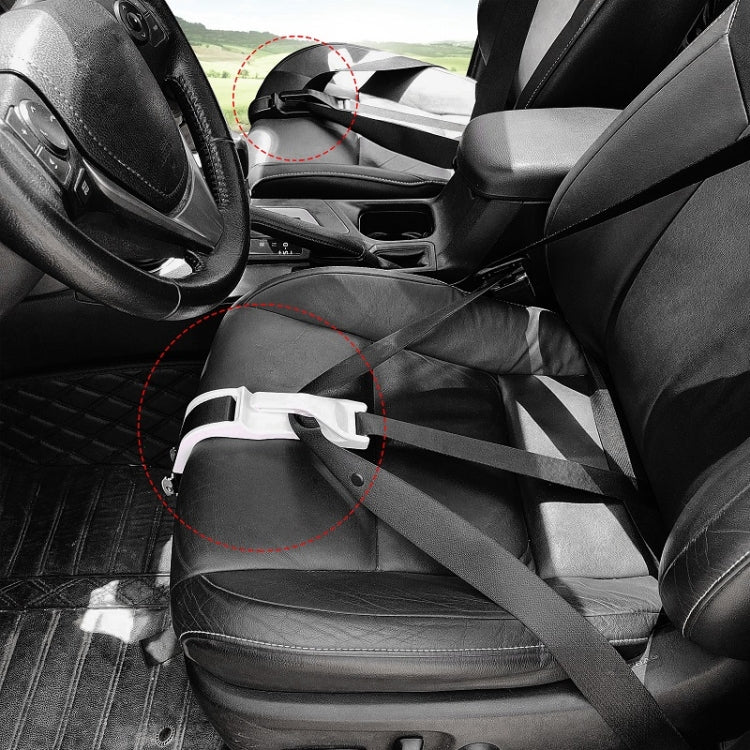 Pregnant Car Seat Belt Anti Stranglehold Belly Protection Fetal Regulator(White) - Seat Belts & Padding by PMC TechLife | Online Shopping South Africa | PMC TechLife | Buy Now Pay Later Mobicred