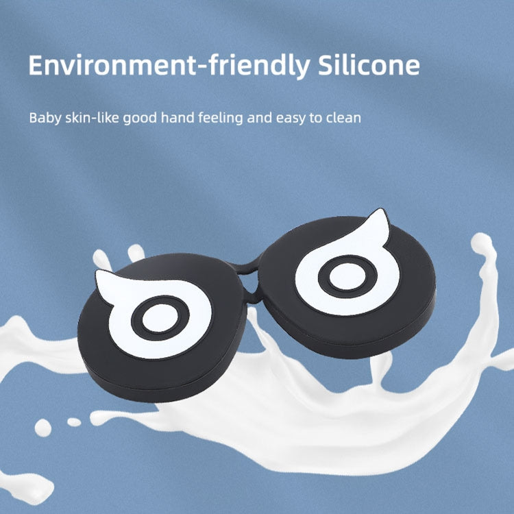 For PICO 4 Hifylux PC-ZF23 Owl Lens Protector Dust Scratch VR Glasses Silicone Case(White) - VR Accessories by PMC TechLife | Online Shopping South Africa | PMC TechLife | Buy Now Pay Later Mobicred