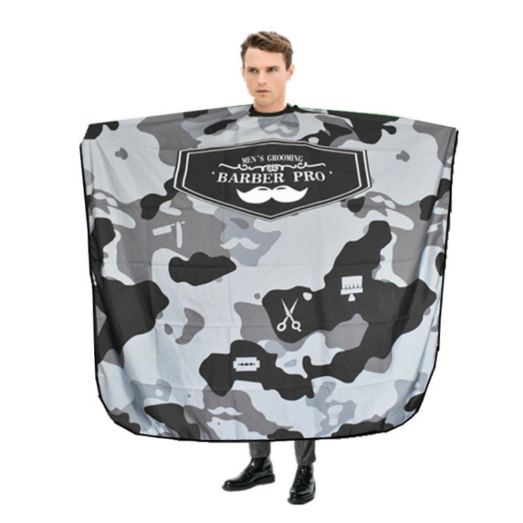 Scissor Beard Print Barber Post Barber Haircut Cape Wrap(Red) - free shipping - PMC TechLife - Order now!
