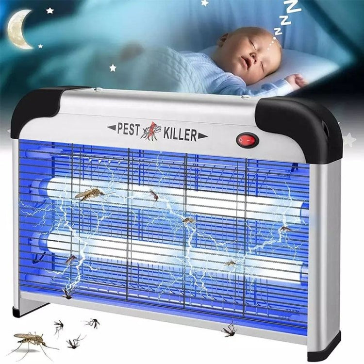 SK611 Indoor Household 20W Electric Shock Mosquito Killer Lamp High Voltage Hotel Fly Killer Lamp(EU Plug) - Repellents by PMC TechLife | Online Shopping South Africa | PMC TechLife | Buy Now Pay Later Mobicred