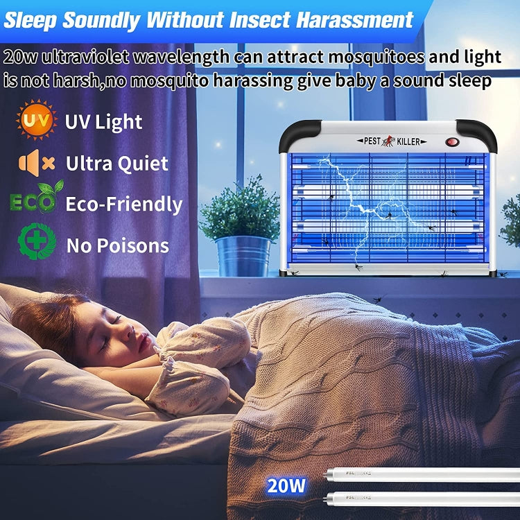 SK611 Indoor Household 20W Electric Shock Mosquito Killer Lamp High Voltage Hotel Fly Killer Lamp(AU Plug) - Repellents by PMC TechLife | Online Shopping South Africa | PMC TechLife | Buy Now Pay Later Mobicred