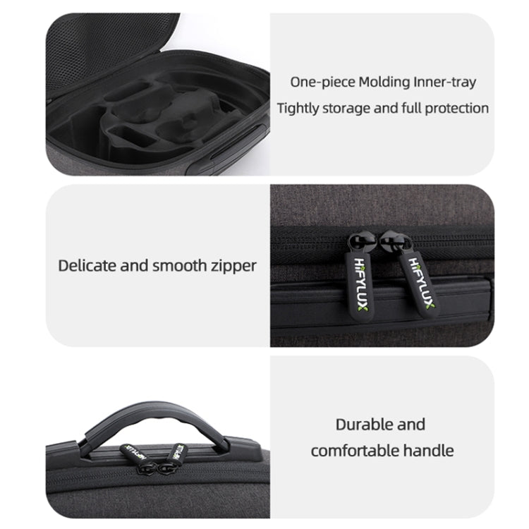 For PICO 4 Hifylux PC-BF16 VR Glasses All-in-one Headwear Protective Storage Bag(Black) - free shipping - PMC Jewellery - Order now!