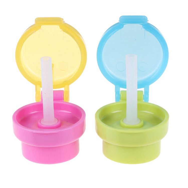 2pcs CJ07205 Baby Straw Lids Portable Drinking Straw Lids for Children(Pink) - free shipping - PMc TechLife - Order now!