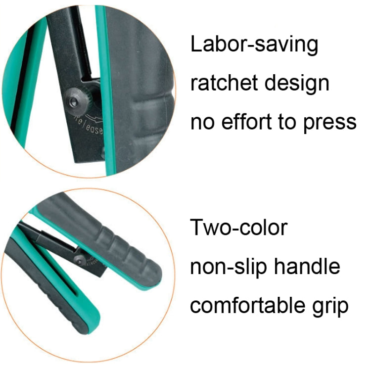 ProsKit CP-376TR 4P/6P/8P Three-Use Network Crimping Pliers - free shipping - PMC Jewellery - Order now!