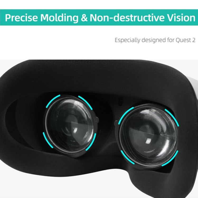 For Oculus Quest 2 Hifylux Q2-QF11 1pair Myopia Lens Frame Aspheric Resin VR Glasses Accessories(400 Degrees) - VR Accessories by Hifylux | Online Shopping South Africa | PMC Jewellery | Buy Now Pay Later Mobicred