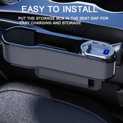 Vehicle Seat Gap Storage Box Organizer Front Seat Console Side Pocket ,Spec: Wireless Charging Upgrade Wire - Stowing Tidying by PMC Jewellery | Online Shopping South Africa | PMC Jewellery | Buy Now Pay Later Mobicred