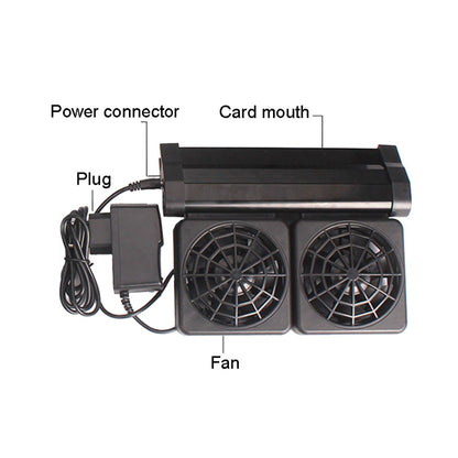 Fish Tank Cooling Fan Cooling Silent Aquarium Fan, Specification: 4 Head EU Plug - Fish Tanks & Accessories by PMC Jewellery | Online Shopping South Africa | PMC Jewellery