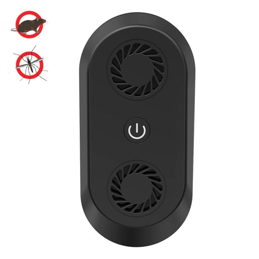 Ultrasonic Mosquito Repellent Multifunctional Electronic Insect Repellent US Plug(Black) - Repellents by PMC Jewellery | Online Shopping South Africa | PMC Jewellery | Buy Now Pay Later Mobicred