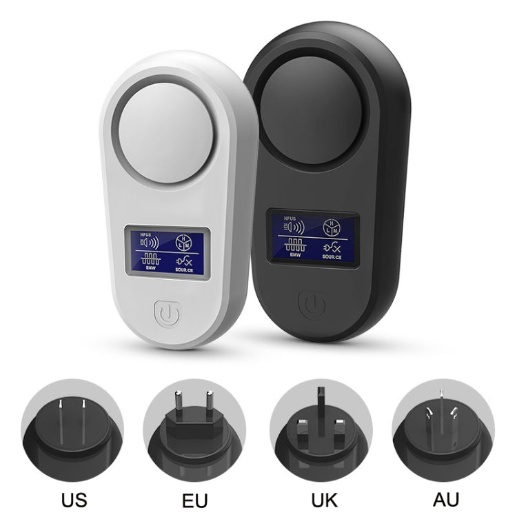 High Power Display Ultrasonic Mouse Repellent Mosquito Repellent Home Intelligent Insect Repellent UK Plug(Black) - Repellents by PMC TechLife | Online Shopping South Africa | PMC TechLife | Buy Now Pay Later Mobicred