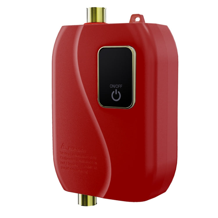 Instant Water Heater Mini Kitchen Quick Heater Household Hand Washing Water Heater EU  Plug(Brick Red) - free shipping - PMC TechLife - Order now!