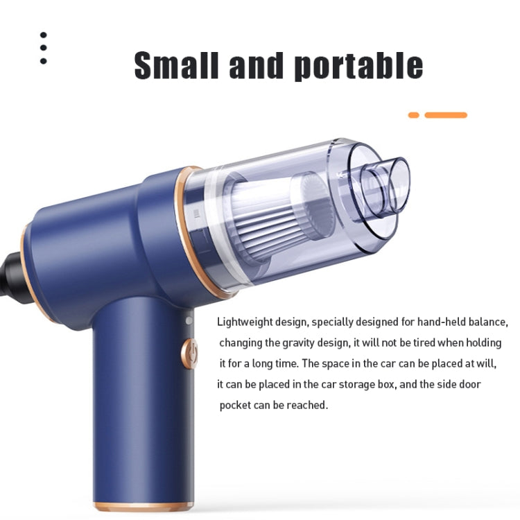 Small Wireless Charging Car Vacuum Cleaner Handheld High Power Vacuum Cleaner, Sort by color: 117C-Black - Vacuum Cleaner by PMC TechLife | Online Shopping South Africa | PMC TechLife | Buy Now Pay Later Mobicred