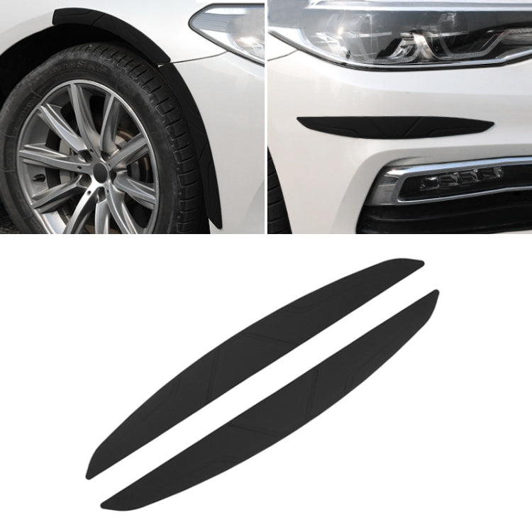 Bumper Wheel Eyebrow Silicone Universal Car Anti-collision Strip(7754 Black) - Anti Collision Sticker by PMC Jewellery | Online Shopping South Africa | PMC Jewellery | Buy Now Pay Later Mobicred