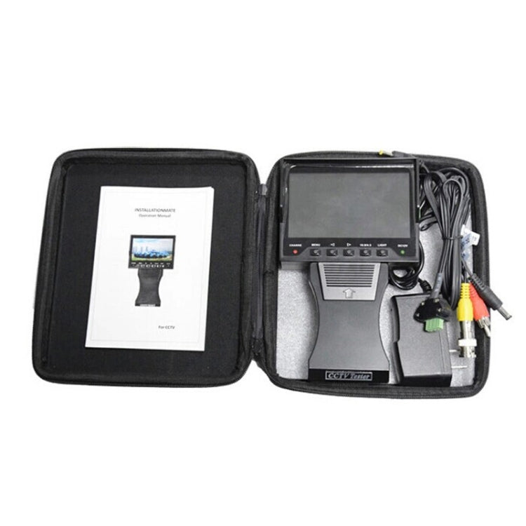 JSK-4300B 4.3 inch Handheld 12V Output Network Cable Monitoring Tester(With AU Plug Power Adapter) - Other Tools by PMC TechLife | Online Shopping South Africa | PMC TechLife