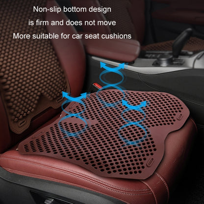 Silicone Car Seat Cushion Summer Breathable Cool Pad, Color: Cushion Black - Seat Accessories by PMC Jewellery | Online Shopping South Africa | PMC Jewellery | Buy Now Pay Later Mobicred