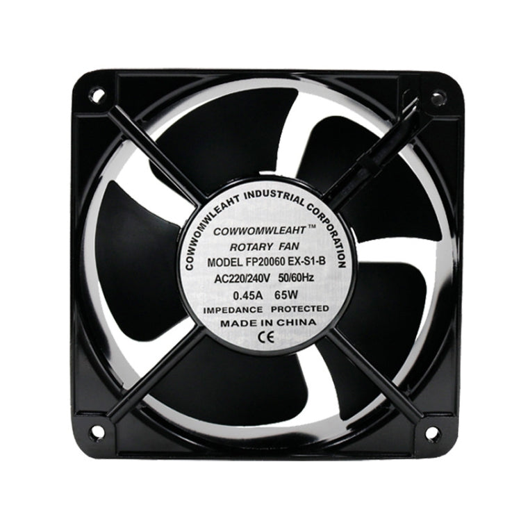 FP20060 110V 20cm Chassis Cabinet Metal Case Low Noise Cooling Fan - Fan Cooling by PMC Jewellery | Online Shopping South Africa | PMC Jewellery | Buy Now Pay Later Mobicred