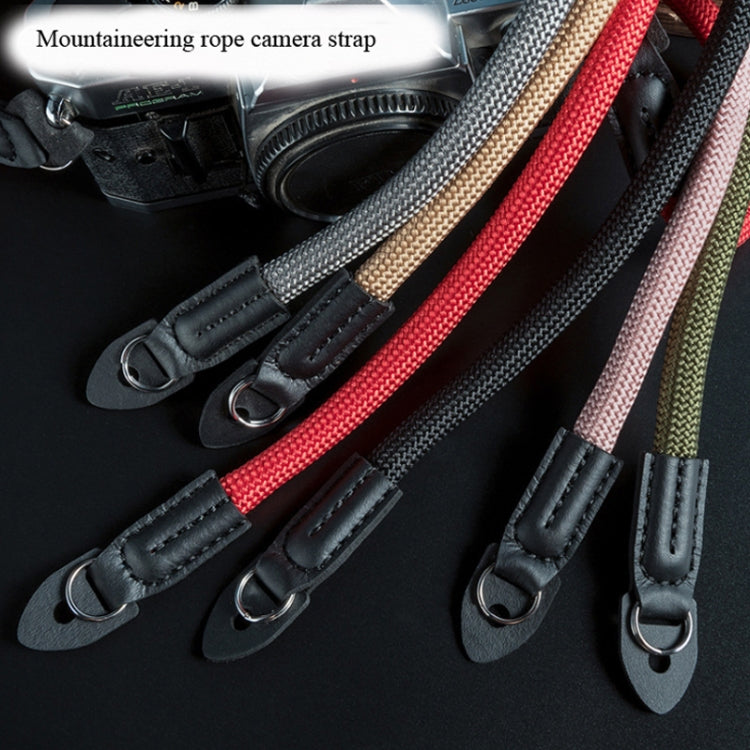 Climbing Rope Camera Strap SLR Camera Retro Wearable Shoulder Strap(Green) - Camera Strap by PMC TechLife | Online Shopping South Africa | PMC TechLife