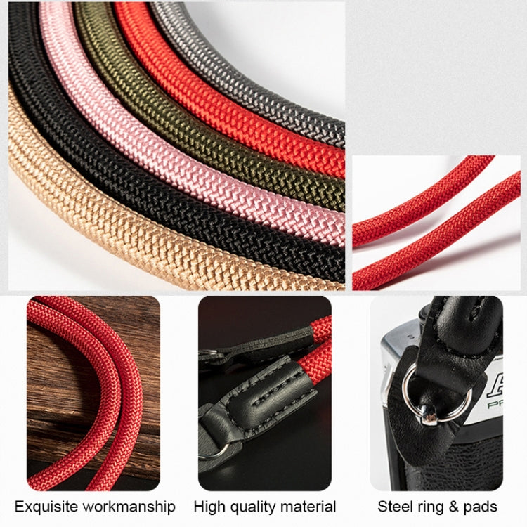 Climbing Rope Camera Strap SLR Camera Retro Wearable Shoulder Strap(Green) - Camera Strap by PMC TechLife | Online Shopping South Africa | PMC TechLife