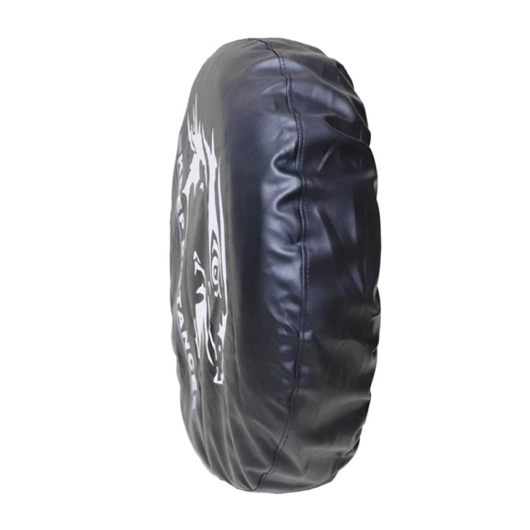 14 inch PVC Faux Leather Spare Wheel Cover Rear Tire Protector - Window Foils & Solar Protection by PMC TechLife | Online Shopping South Africa | PMC TechLife | Buy Now Pay Later Mobicred
